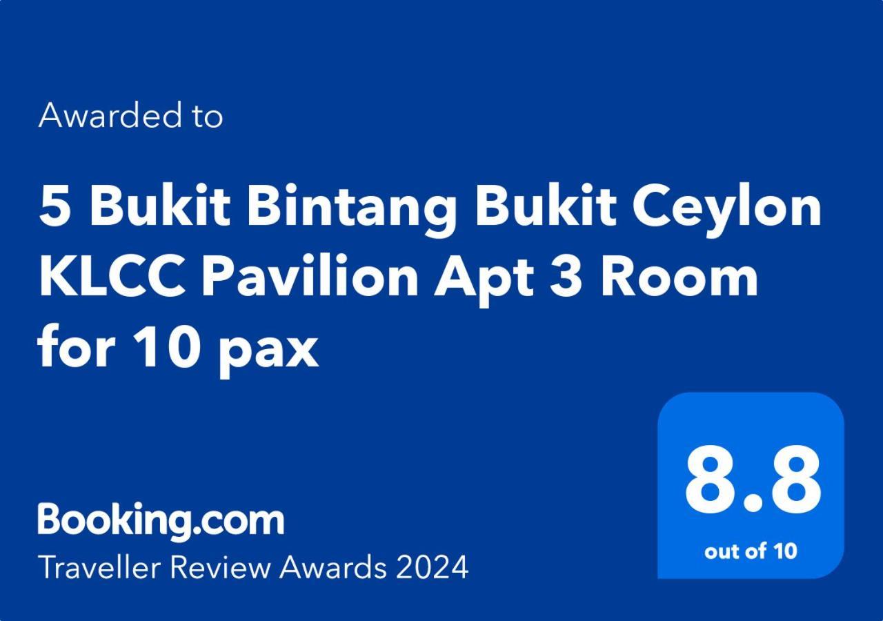 Pangsapuri 5 Changkat Bukit Bintang 5 Minutes To Alor Street Bukit Ceylon Klcc Pavilion 3r2b 10 Pax